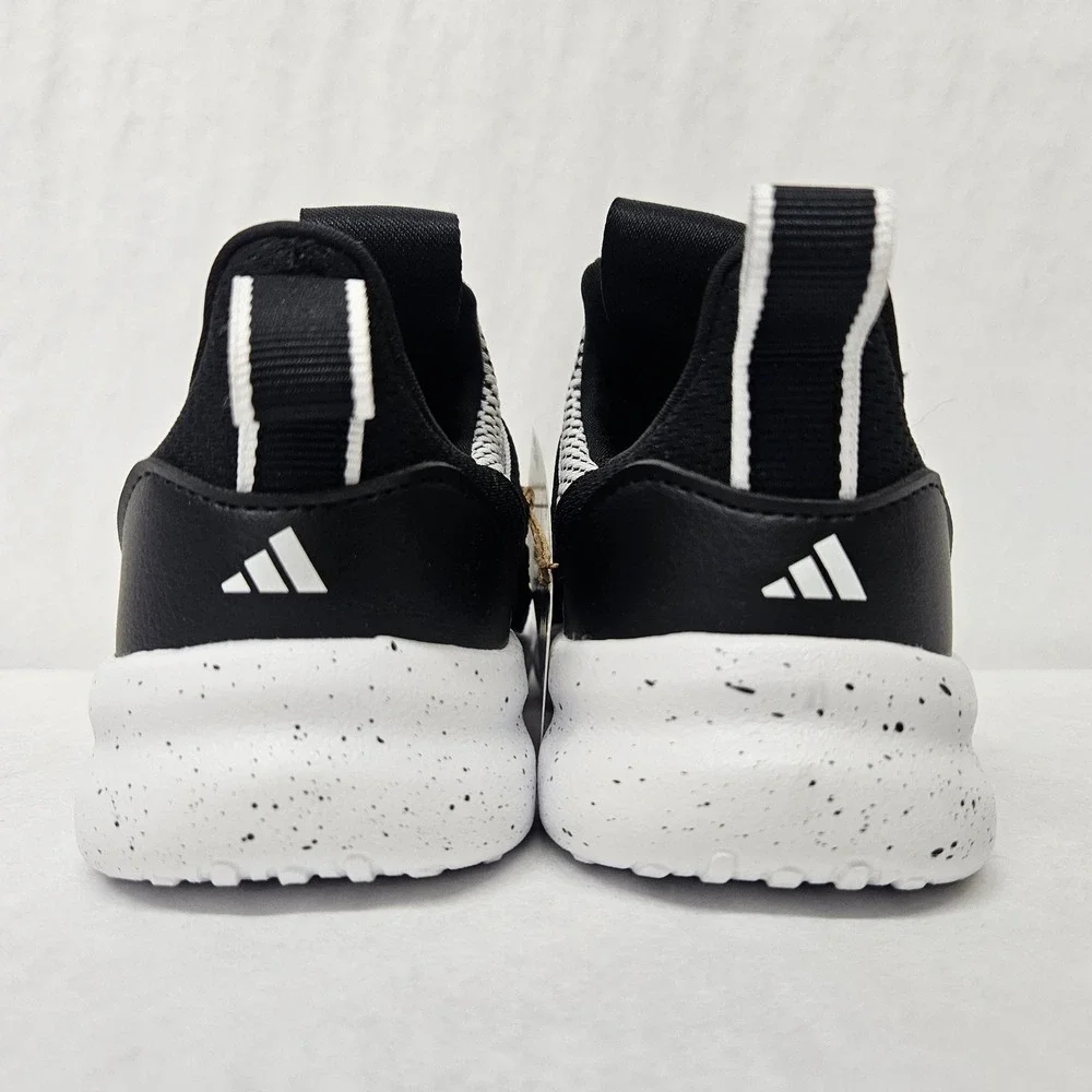 Adidas Lite Racer Adapt 7.0‎ K Athletic Shoes IE6384 Black White Kids Size 13K